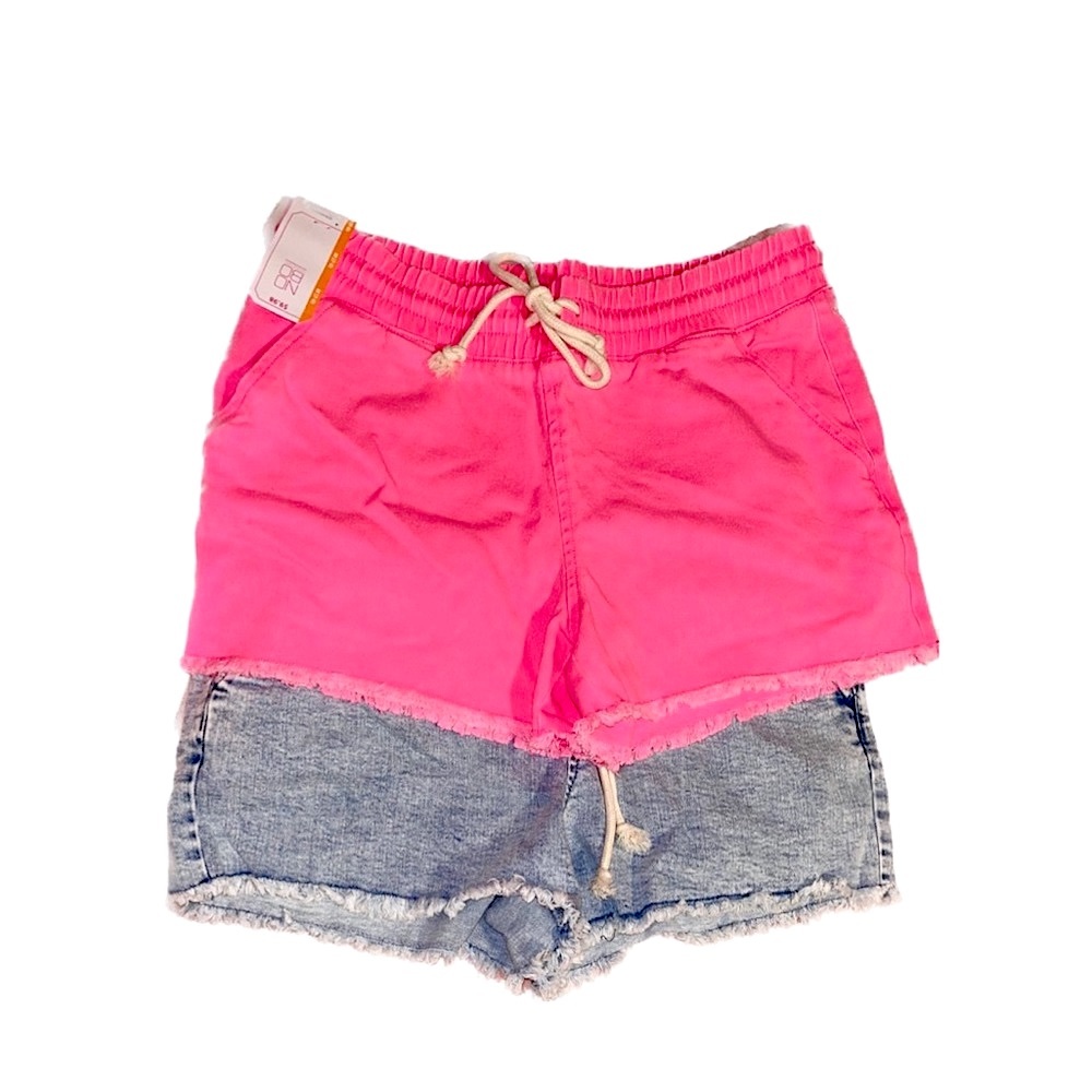 Brand New Women’s Medium No Boundaries Tie Waist Denim Shorts Bundle